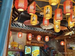 -东来菜馆•手抓海鲜家常菜•海鲜锅贴(鸽子窝店)