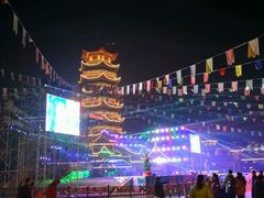 广场夜景-济南方特东方神画