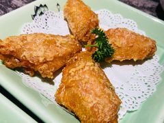蛋黄鸡翅小份-新白鹿餐厅(松江开元地中海店)