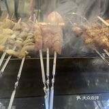 烤肉串的诱惑味道
