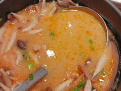 蘑菇汤莜面鱼鱼-西贝(深圳卓悦汇店)