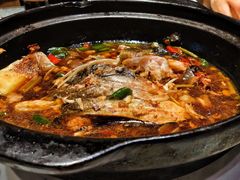 鱼头煲-壹只菜·崇明本地特色菜(崇明南门店)