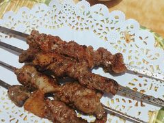 烤羊肉串-新疆红柳花餐厅(新洲店)