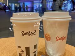 芝士丝绒拿铁-Seesaw Coffee(苏州中心店)