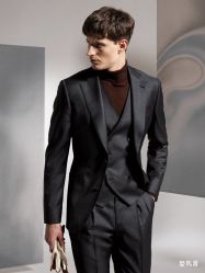 -怒马会 全麻衬西装高级定制