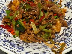 小炒黄牛肉拌面-阿大排档(长春这有山店)