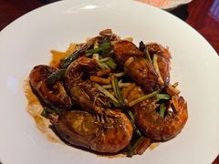 杭椒油爆虾-解香楼(八盘岭路店)