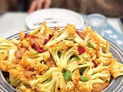 干锅菜花-老六饭店(翠通路店)