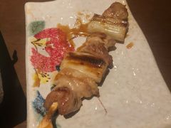 串烤鸡腿夹葱-千代武日本料理(哈西店)