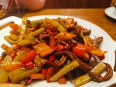 酸藕带炒鸭胗-浔庐餐厅•江西老字号•九江菜(烟水亭店)