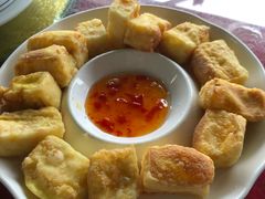 炸豆腐-台山美食一绝阿四台山黄鳝饭(阿四创作店)