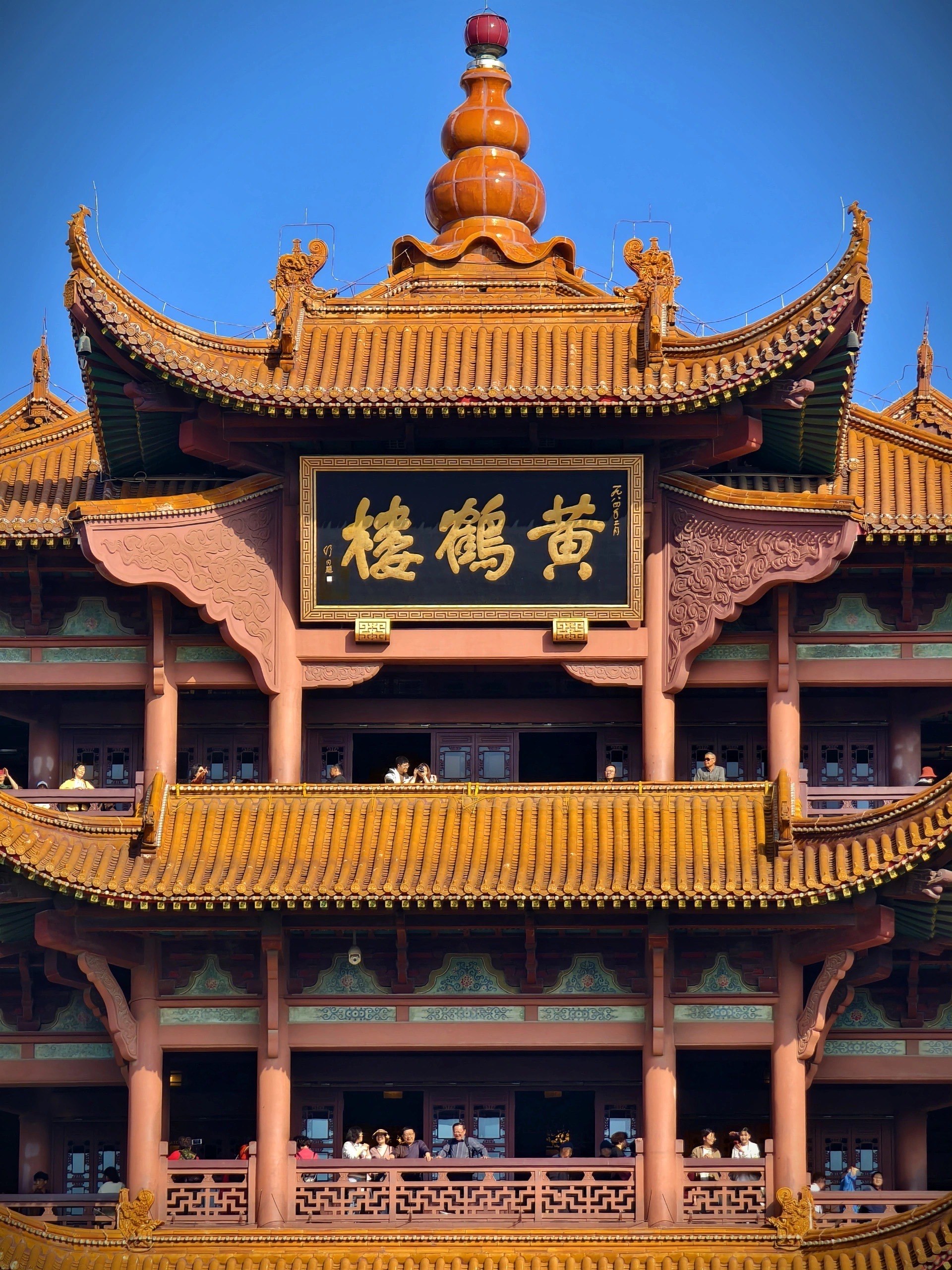 黄鹤楼,建议下午3点以后从西门进