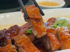 烧腊双拼-玉兰苑一等茶餐厅