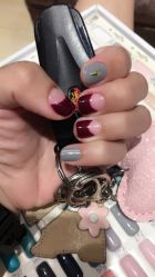-手牵手美甲