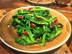 清炒菜心花-懒人盐府人家(安贞店)