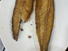烤青花鱼-24 新村雪浓汤(长白山烤肉店)
