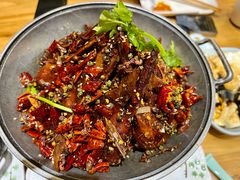 干锅鸭头-小俩口烧烤东北菜(双井店)