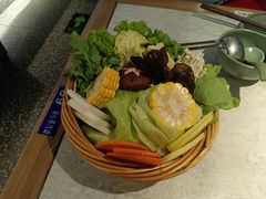 时令蔬菜拼盘-鲜潭蒸汽石锅鱼(五道口购物中心店)
