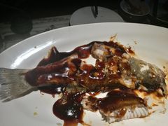 ，西湖醋鱼-绿茶餐厅(首开福茂店)