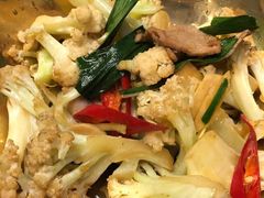 干锅花菜-钳真多钓虾馆·小龙虾海鲜烧烤(九六广场店)