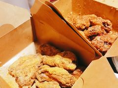 炸鸡翅一半一半-富乐满韩国正宗炸鸡韩国料理(虹泉路店)