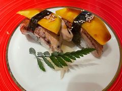 鹅肝芒果握饭-山葵家·创意料理(宁波来福士店)