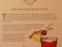 -Long Bar(莱佛士酒店)