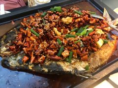 -探鱼·鲜青椒爽麻烤鱼(广州花都来又来店)
