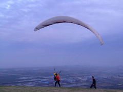 宁波伏龙山滑翔伞基地-伏龙山滑翔伞基地