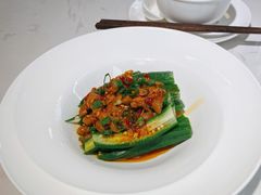 水豆豉拌秋葵-周三的情书花园餐厅(江北店)