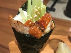 烤鳗鱼手握-山葵家·创意料理(宁波来福士店)