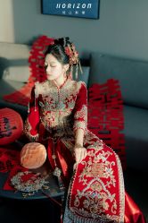 -桃子造型婚纱礼服(凤起广场店)