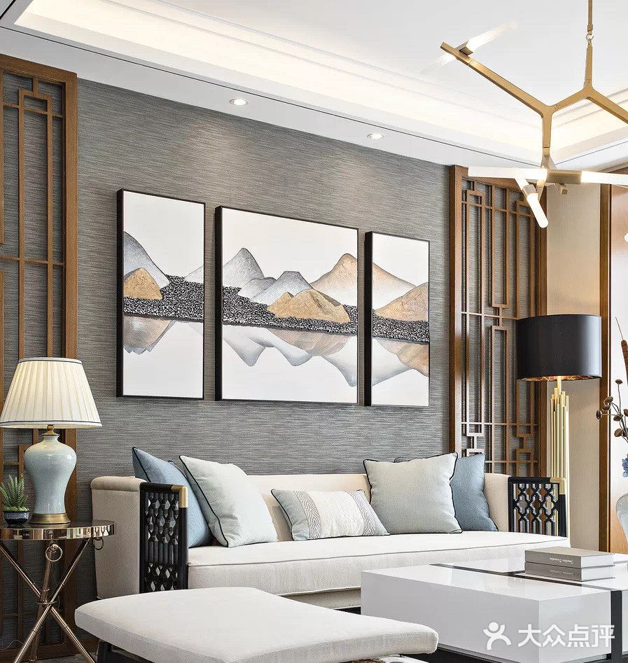 100㎡新中式装修，浓浓中国风，超有韵味！  