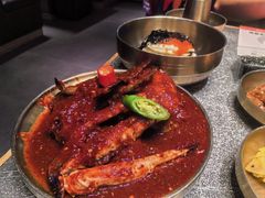-草家酱蟹炭火烤肉店(珲春南路二店)