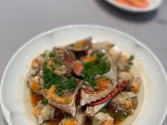 葱油红膏蟹-宁海食府(大剧院店)