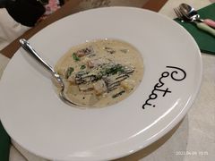 羊肝菌奶油培根土豆意面-BONAZZA 意大利餐厅