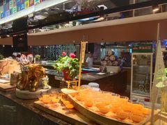 自助取餐区-德得轩烤涮一体自助餐厅(王府井店)
