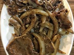 烤牛舌-炙热童年·老北京炙子烤肉(南锣鼓巷店)