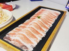 海南带皮黑猪五花肉片-太琼糟粕醋火锅·海南老爸茶(海棠湾臻选店)