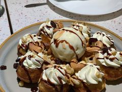 坚果冰淇淋华夫饼-BE BRIGHT KITCHEN(正佳广场店)