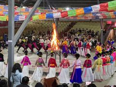 -摩梭传统篝火晚会