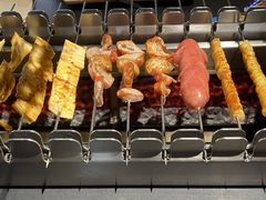 蒜瓣烤肥肠-很久以前羊肉串(南京路第一百货店)