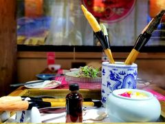 五彩毛笔酥-长安大牌档之西安博物院文化餐厅(中贸店)