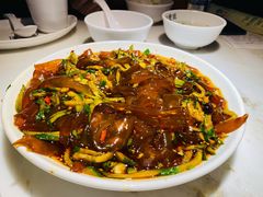 凉拌拉皮-日丰园海肠水饺·老字号大连海鲜(和平广场店)