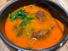 香草番茄汤.猪软骨面-和府捞面(东直门银座店)