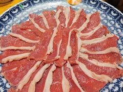 手切鲜羊上脑-北京老门框爆肚四季涮肉(淮海东路外滩店)