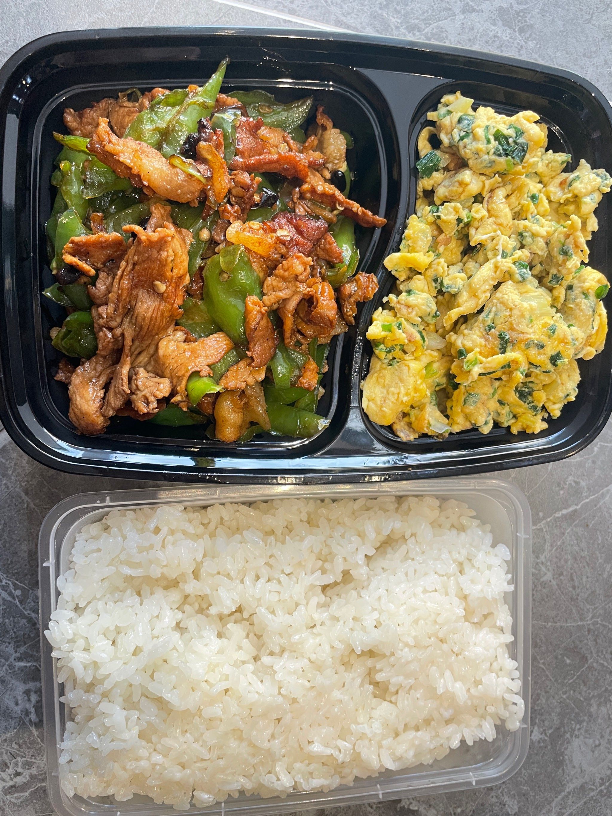 午餐新招～简易盒饭