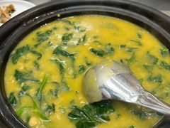 耙豌豆煮野菜-情妹耙泥鳅·江湖川菜(科华店)