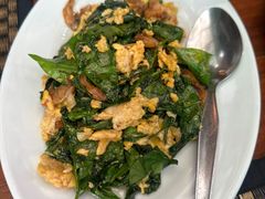 地瓜叶炒蛋-自然餐厅(Phuket)