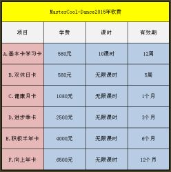 -MASTER COOL舞蹈工作室